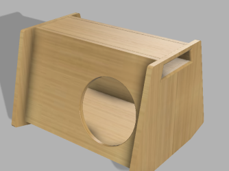 Subwoofer Enclosure v1 Front.png