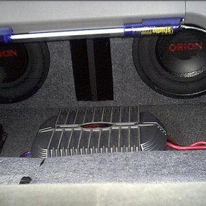 2 12's, amp, Epic, and Cap