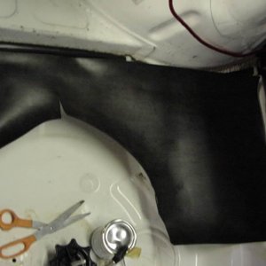 First layer of rubber