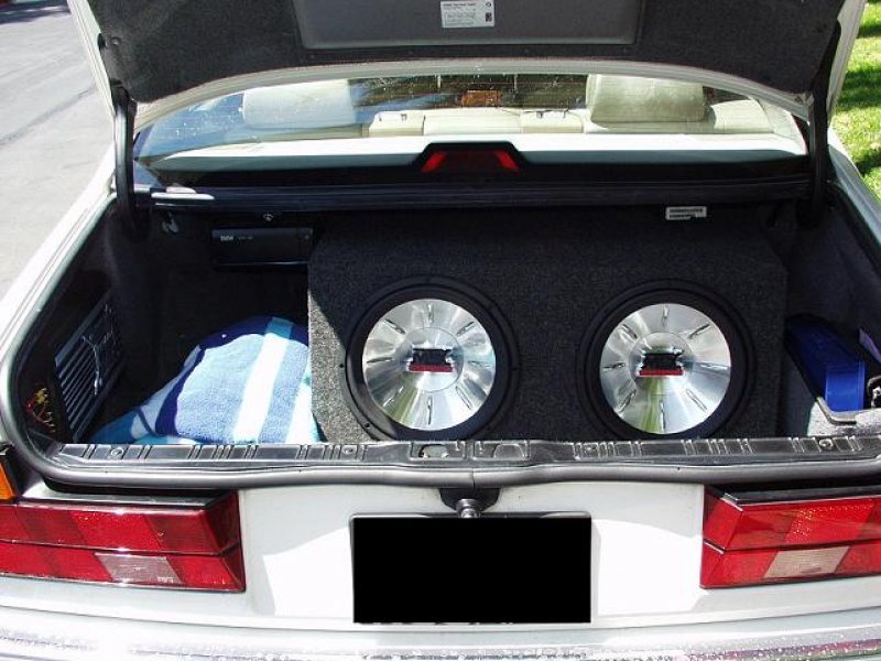 Trunk of '94 BMW 740i