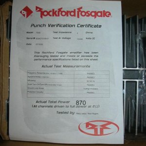 RF Power 750S
