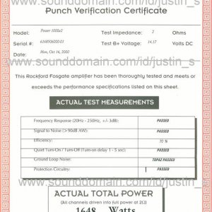RF Power 1000a2