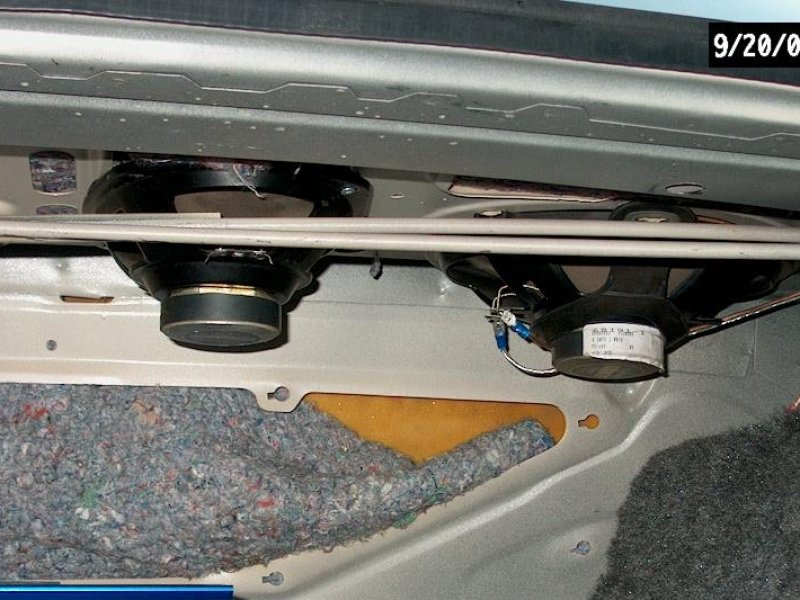 Right side of Rear Shelf