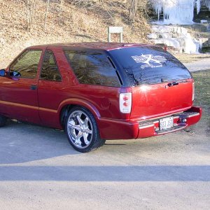 Rear Drivers Side View