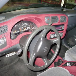 Blazer Tweeded Dash Bezel