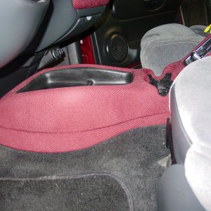 Tweeded Console -Front