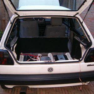 Stripping the car