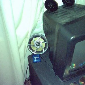 speakers and controler