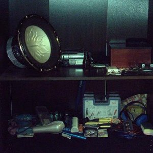 audiobahn on shelf for decoration