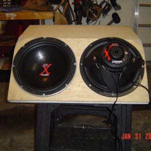 Kicker XPL 15's, SQ Box