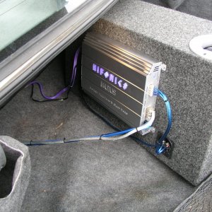 amp installed