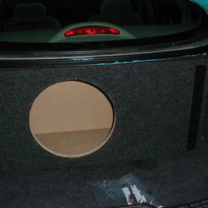Empty 15" Subwoofer box