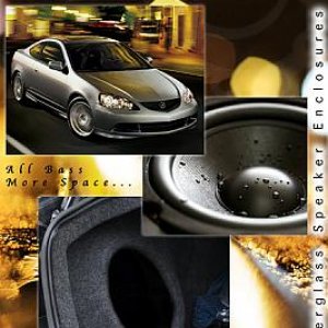 2002-06 Acura RSX custom forged subwoofer speaker box enclosure