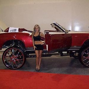 incriminator model "kendra" with the vert at sbn 2012