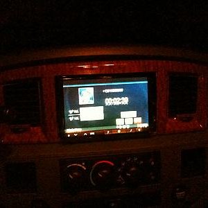 8 inch Nav screen