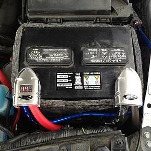 battery and terminals