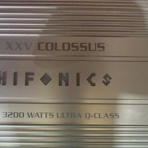 Colossus XXV, Solo X 18