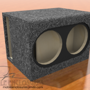 dual alpine 10 subwoofer box