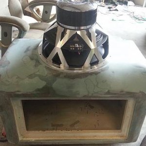powerbass 3xl151d custom box