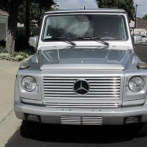 gwagon california front grill