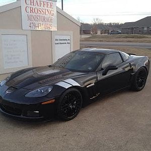 "10 corvette loaded with custom audio system and much more