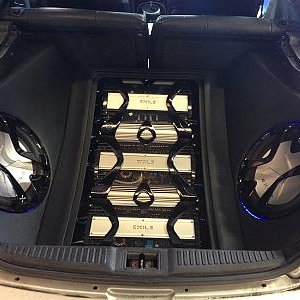 Exile Car Audio installation in 2004 Hyundai Tiburon