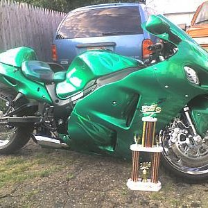 My 2002 Busa Custom race/show bike