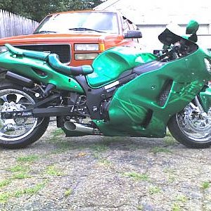 My 2002 Busa Custom race/show bike