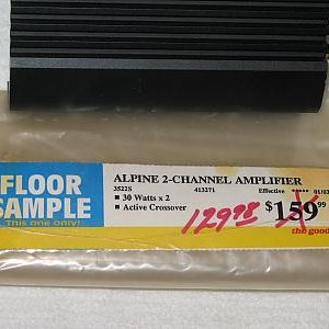 Alpine 3522s - Display Model