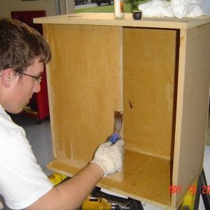 Port Being Resined