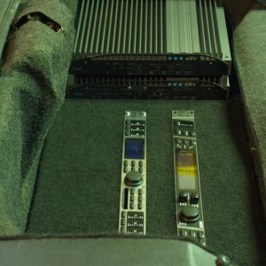 Rear install - passenger view