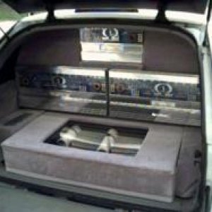 My old amp rack