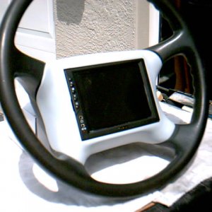 Steering wheel TV #2