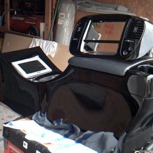 F150 console w/TV