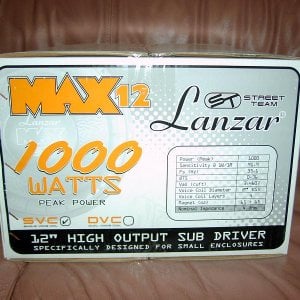 Lanzar MAX12