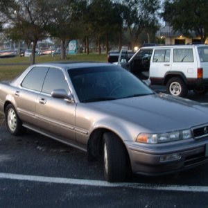 right side of car