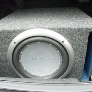 Custom Vented Box for single 12" Sub