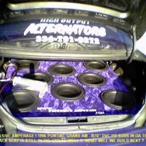my last project - 1996 Grand slam (am)  8) 10" in da trunk