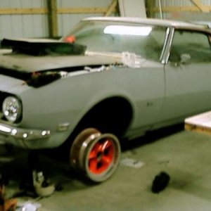 my new project ! 1968 Camaro SS 396