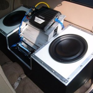 Sub and amp setup