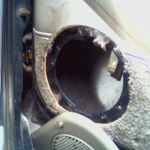 Speaker hole