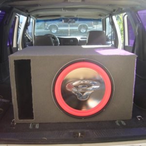 Cerwin Vega VMAX 15" in Custom Ported Enclosure