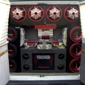 Crazy Visonik 2x 15's and 13x 10's