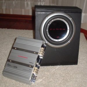 Rockford Punch 8 with Profile AP400
