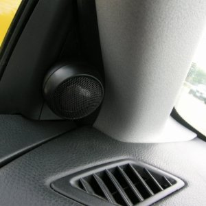 Custom MOunted Tweeter for front comps