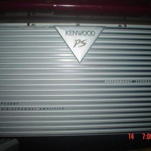 Kenwood Performance Standard (early eXcelon) KAC-PS500F