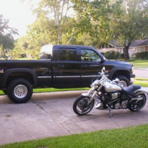 truck and bike