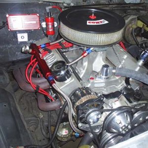 383ci 12.5:1 compression brodix sbc = 600hp