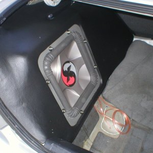 Unfinished fiberglass trunk