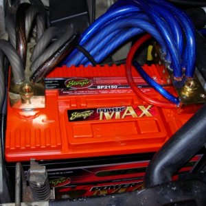 Stinger 2150 battery + 16 runs of 0g